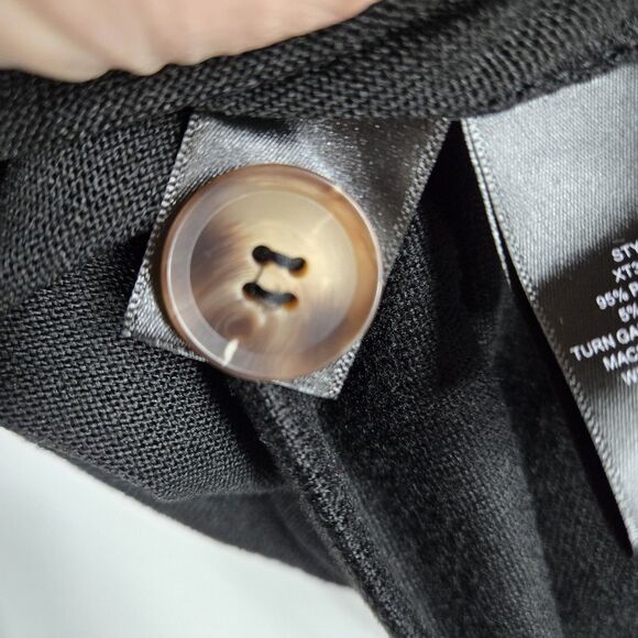 Social Standard Women's Size Small Black Daytripper Cardigan NWT - Picture 5 of 6